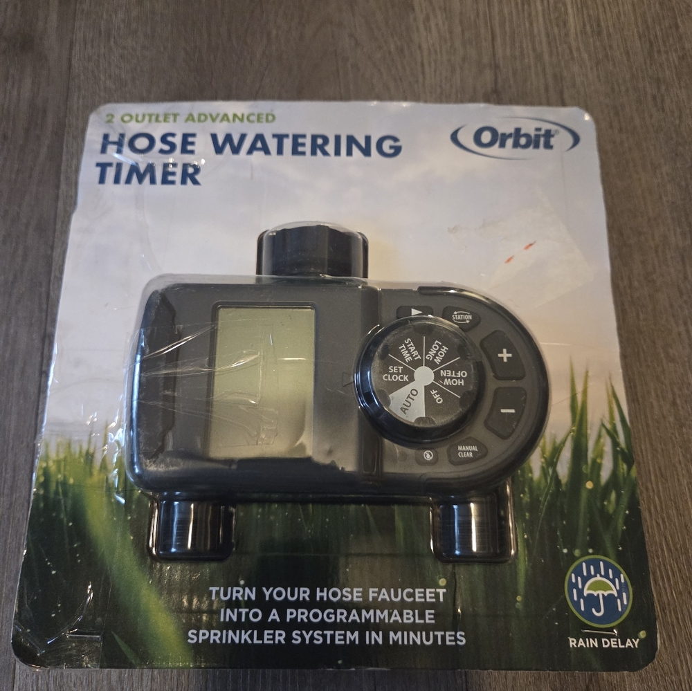 Orbit 2-Outlet Programmable Hose Watering Timer Sprinkler Timer